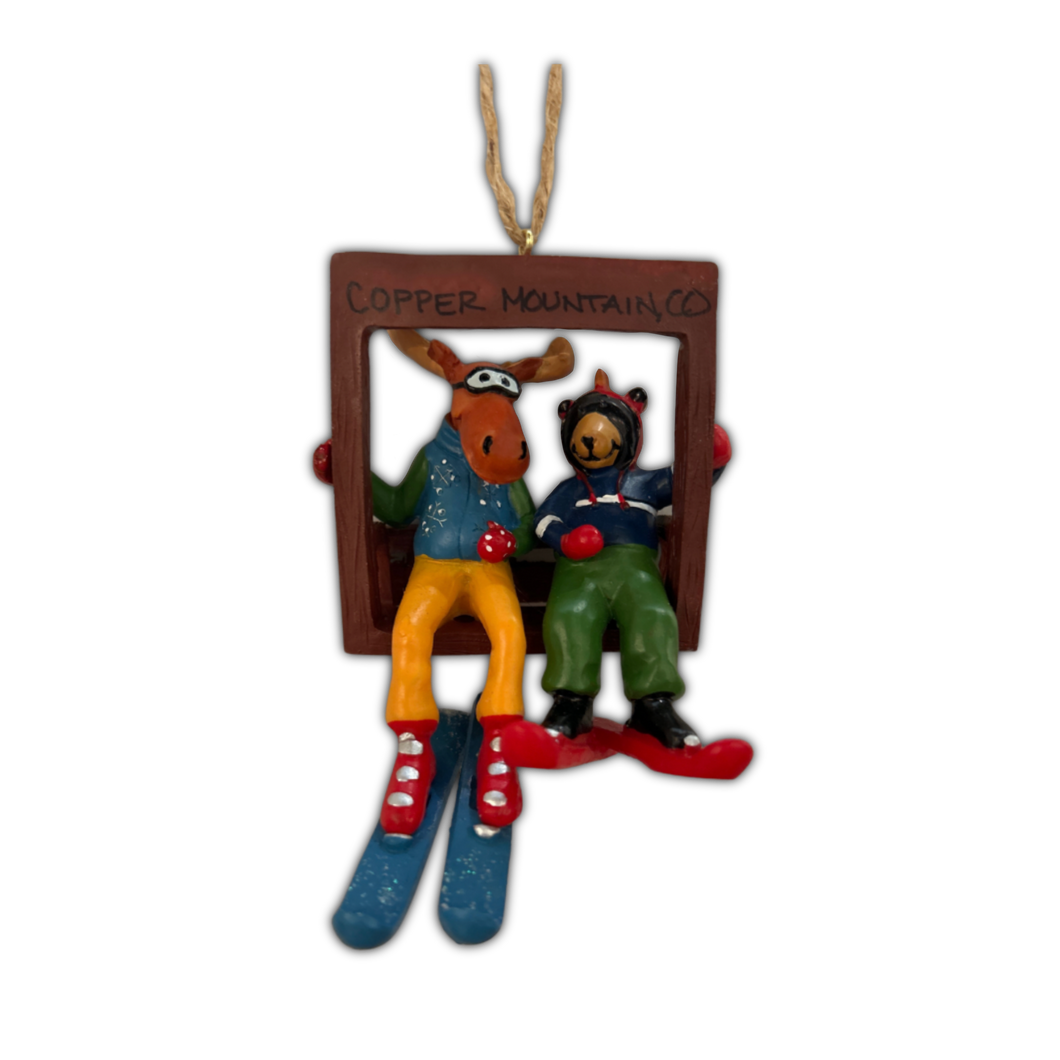 Chairlift Buddies Ornament