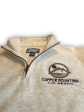 Load image into Gallery viewer, Copper Mountain 1/4 Zip Oatmeal
