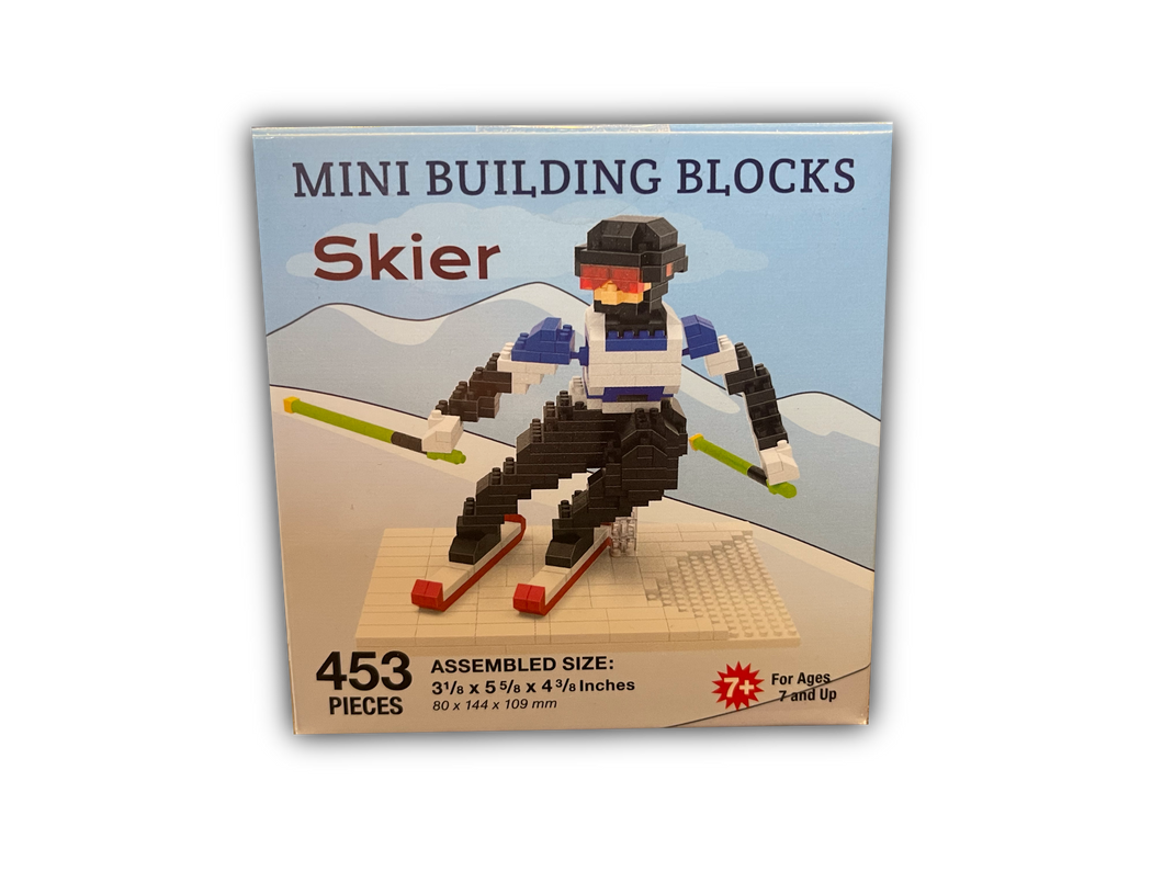 Skier Mini Blocks