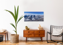 Load image into Gallery viewer, Copper Mountain Winter Aerial Canvas 40" x 20"