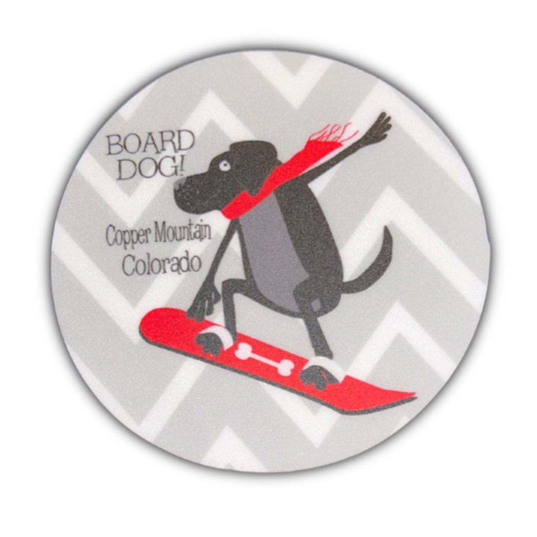 Board Dog Sticker