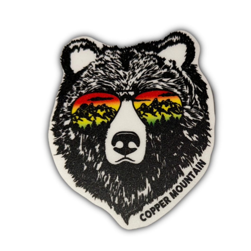 Nice Shades Bear Sticker