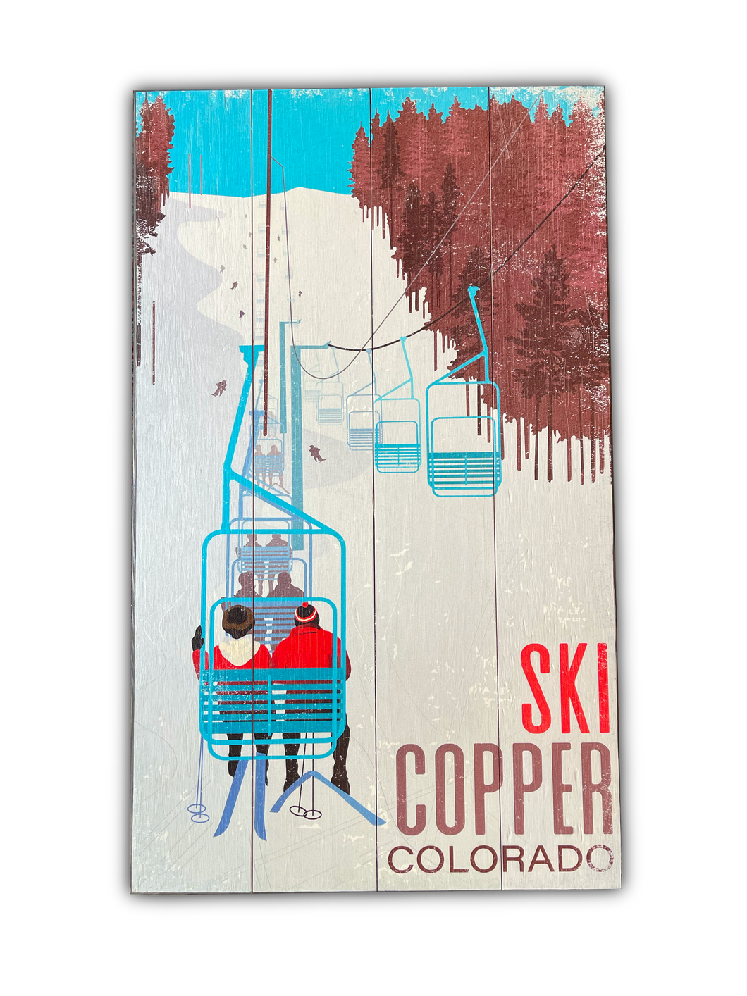 Couple on Chairlift 18