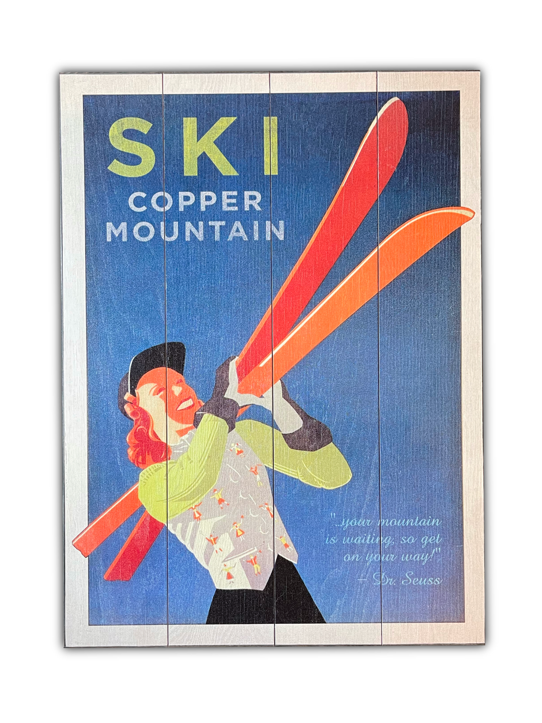 Graphic Ski Girl 23