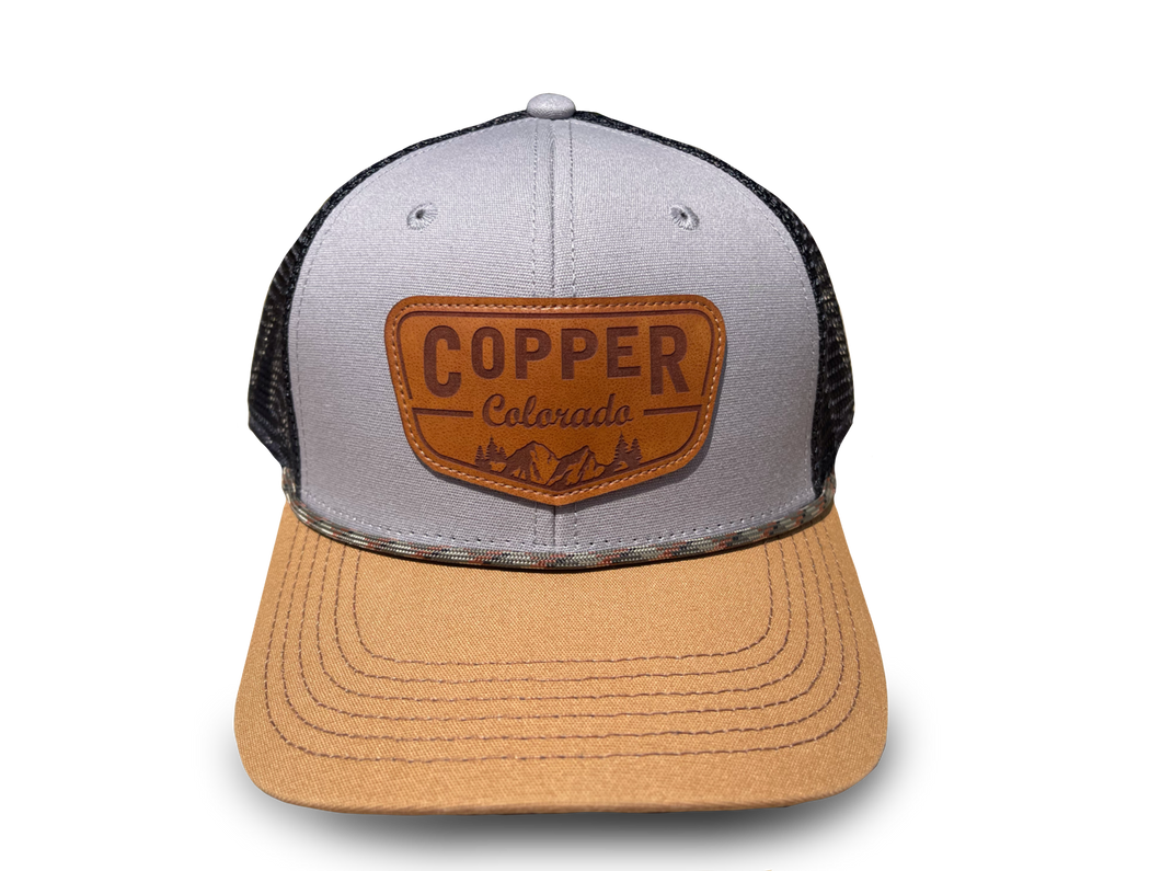Copper Colorado Patch Snapback