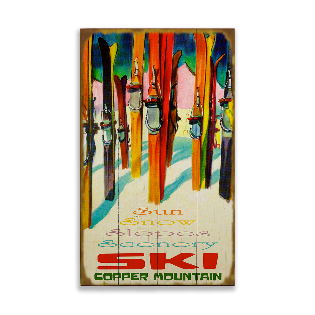 Colorful Skis 23