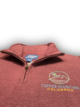 Load image into Gallery viewer, Copper Mountain 1/4 Zip Merlot
