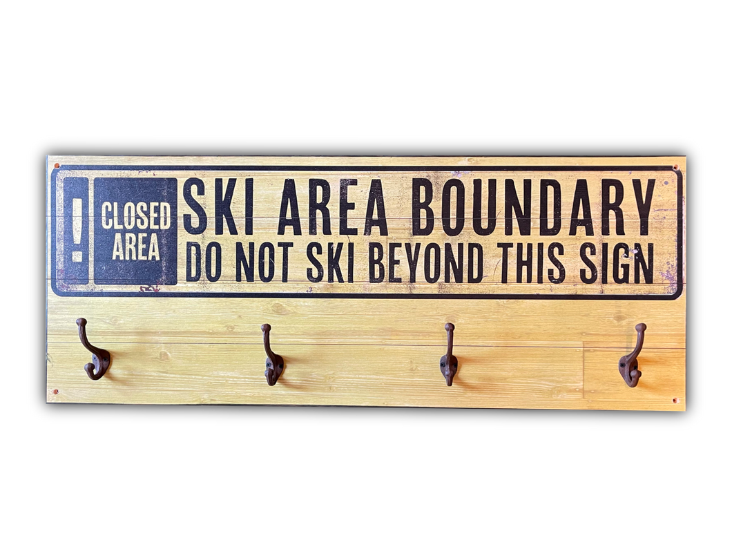 Ski Area Boundary Coatrack